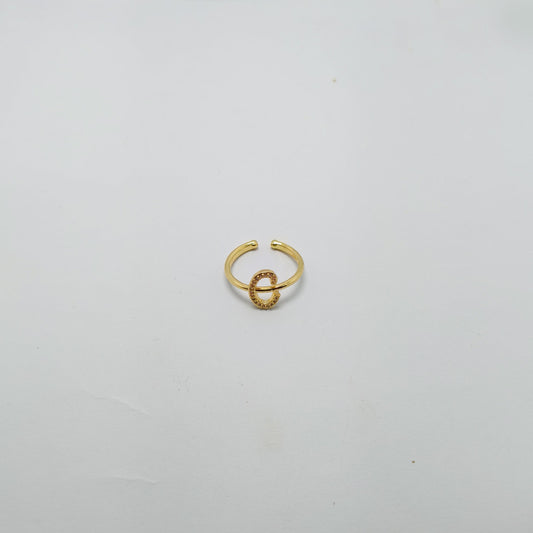 Alphabet Letter Ring
