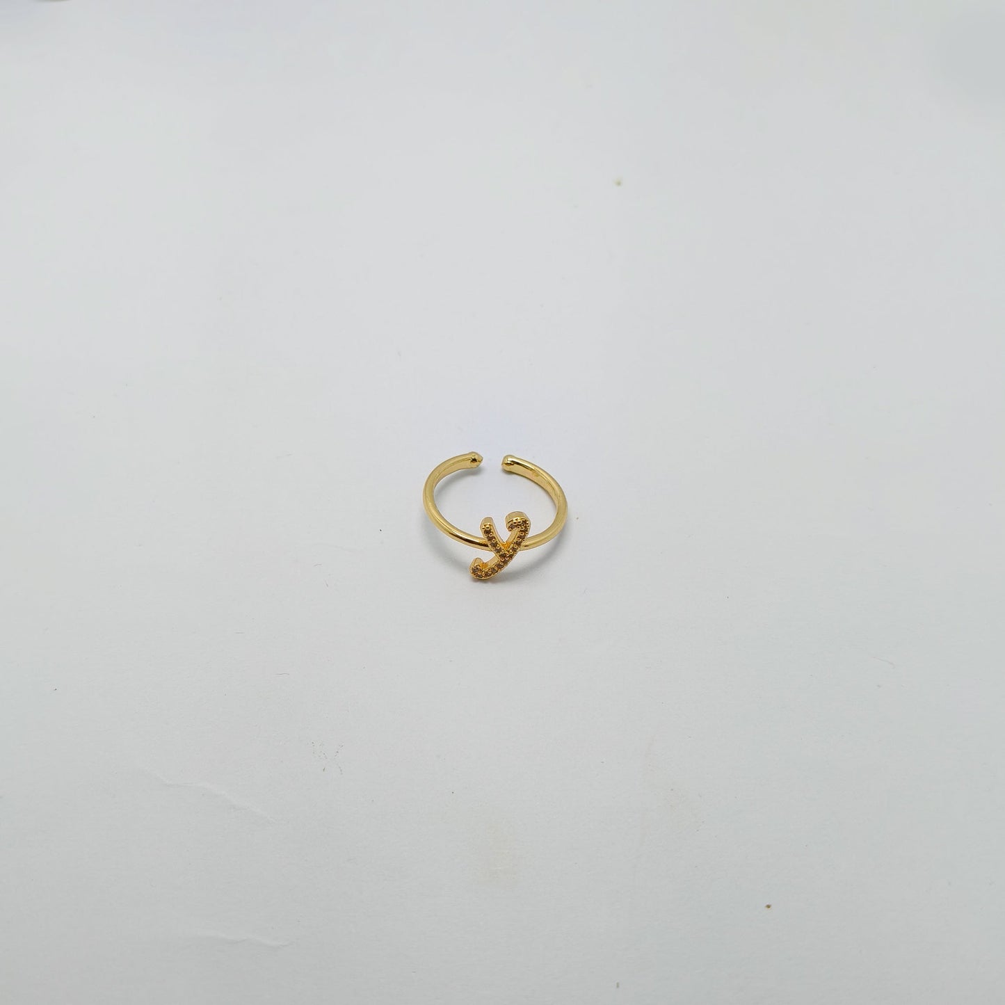 Alphabet Letter Ring