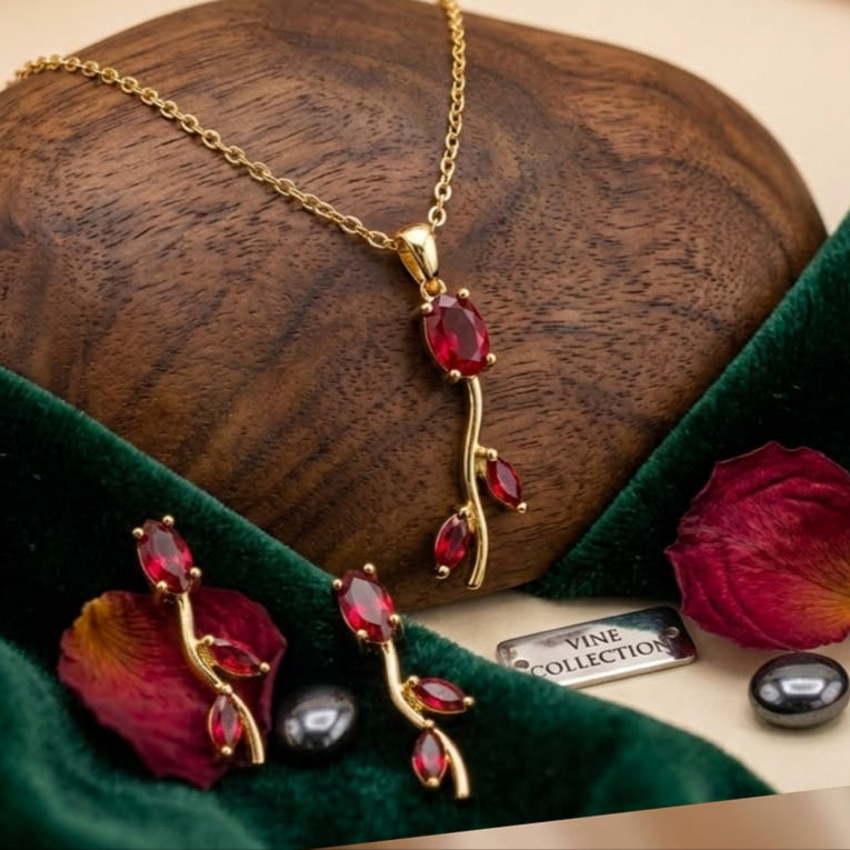 Tulip Pendant Set