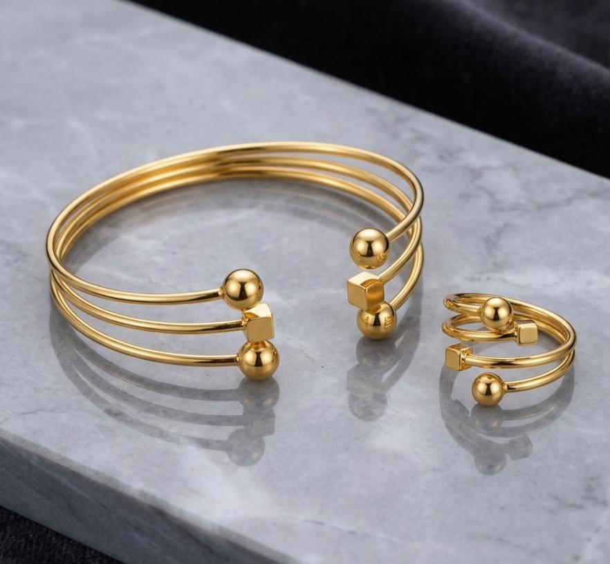 Bangle and Ring Set