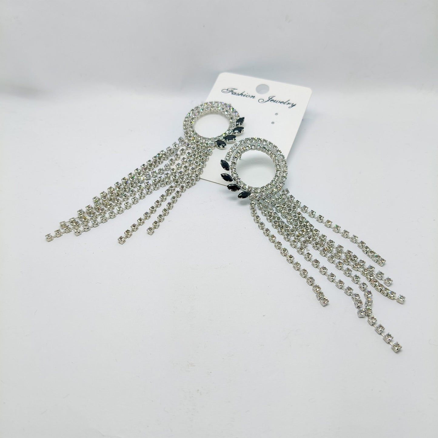 Silver Tassel Earrings