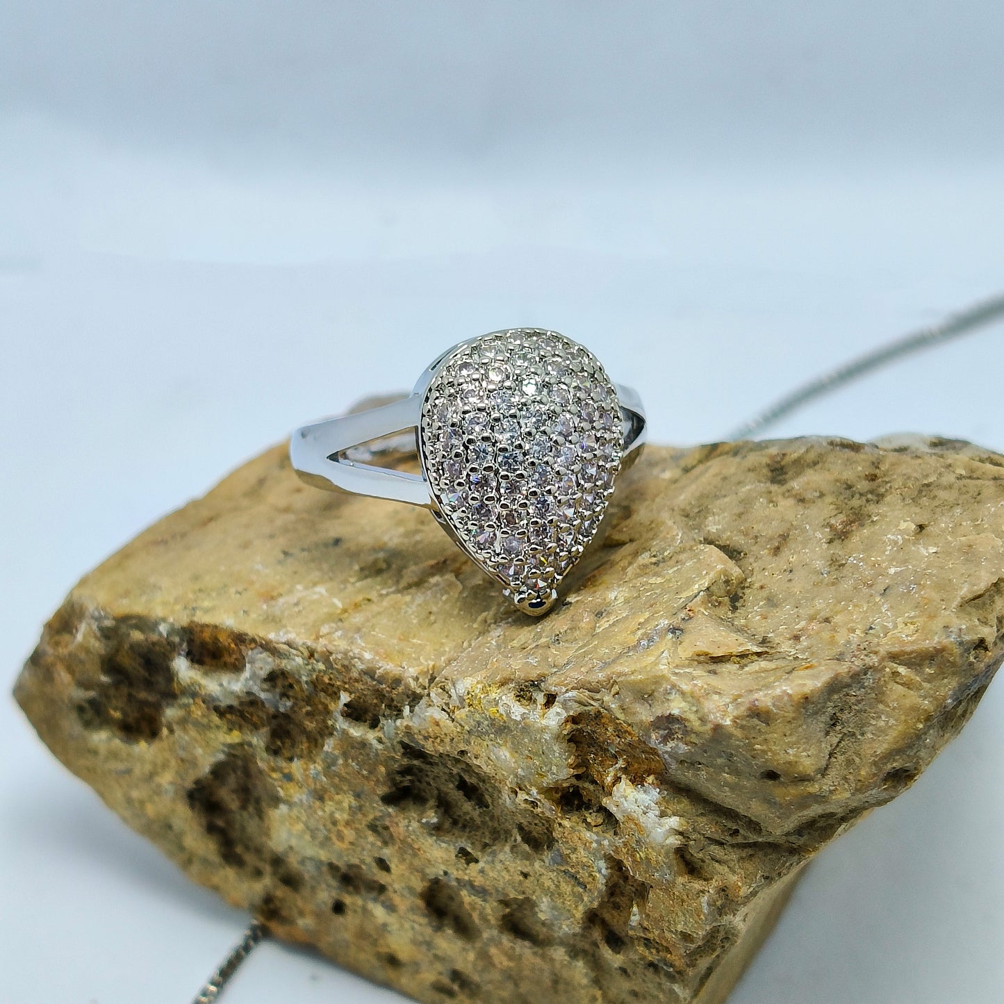 Silver Zirconia Combo Set