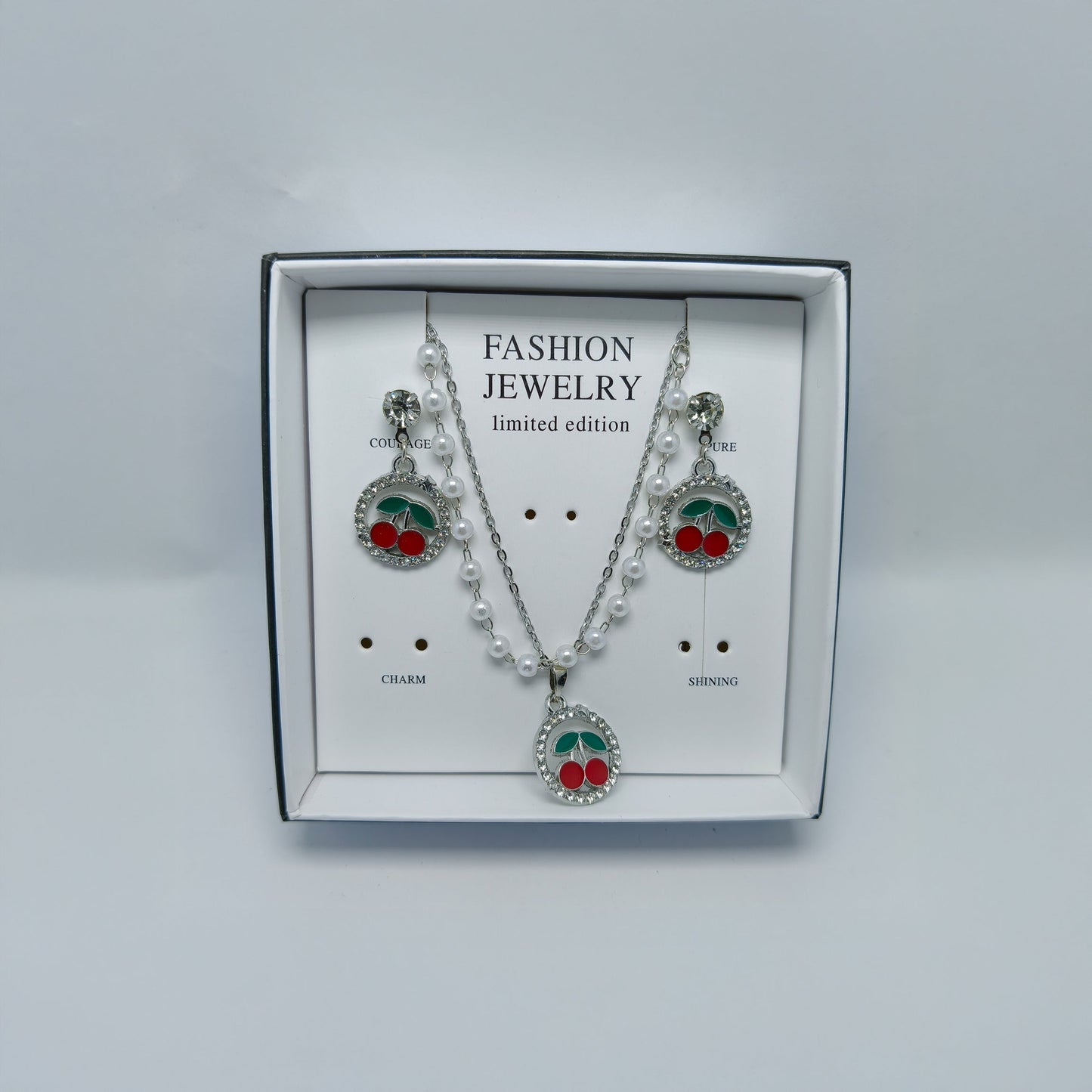 Cherry Locket Set