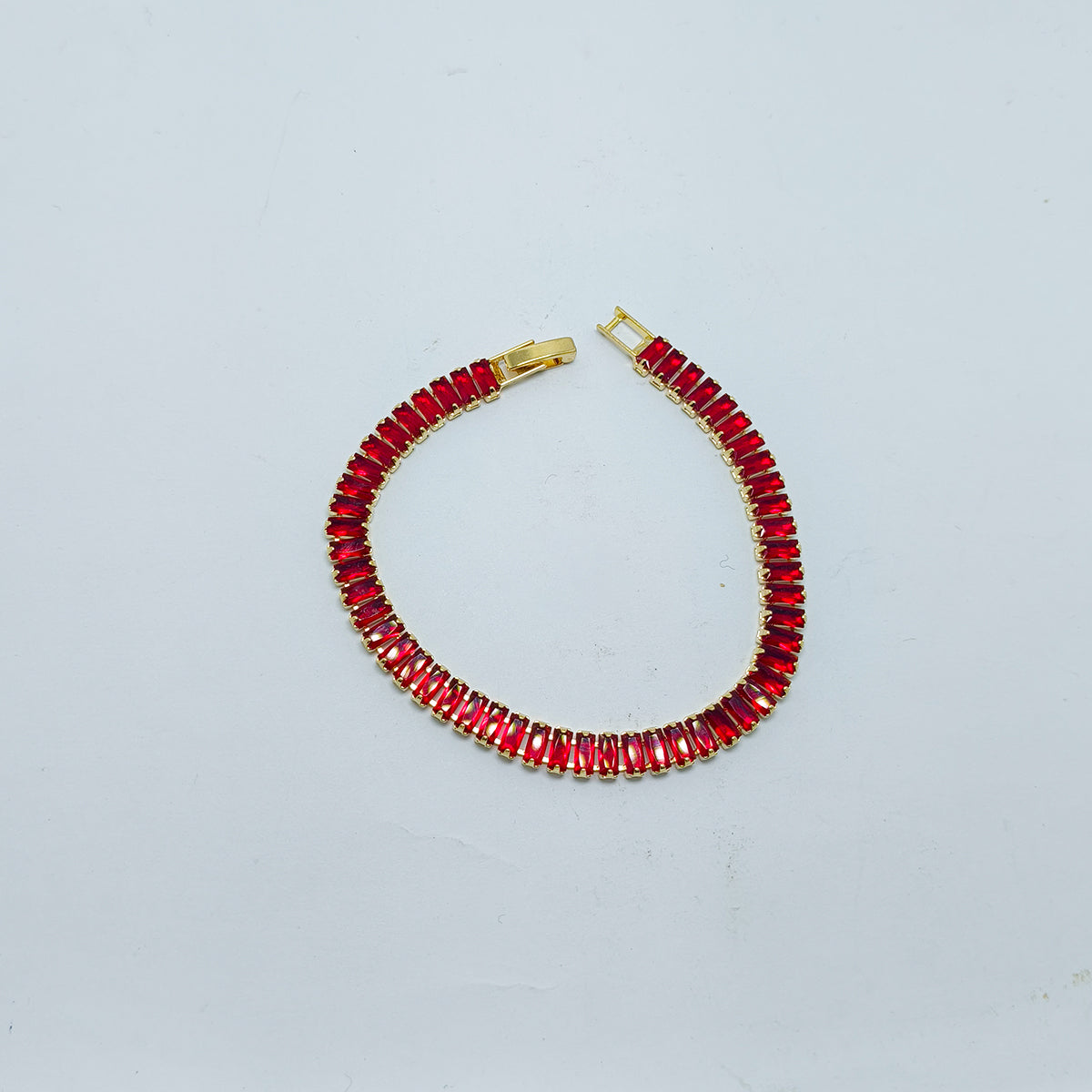 Ruby Chain Bracelet