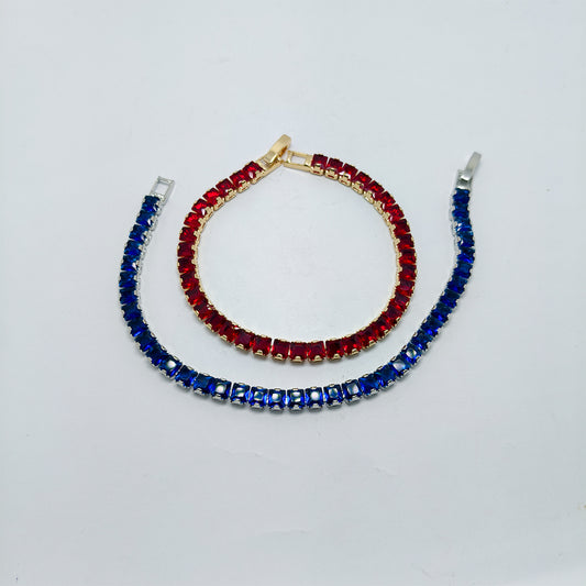 Ruby Chain Bracelet