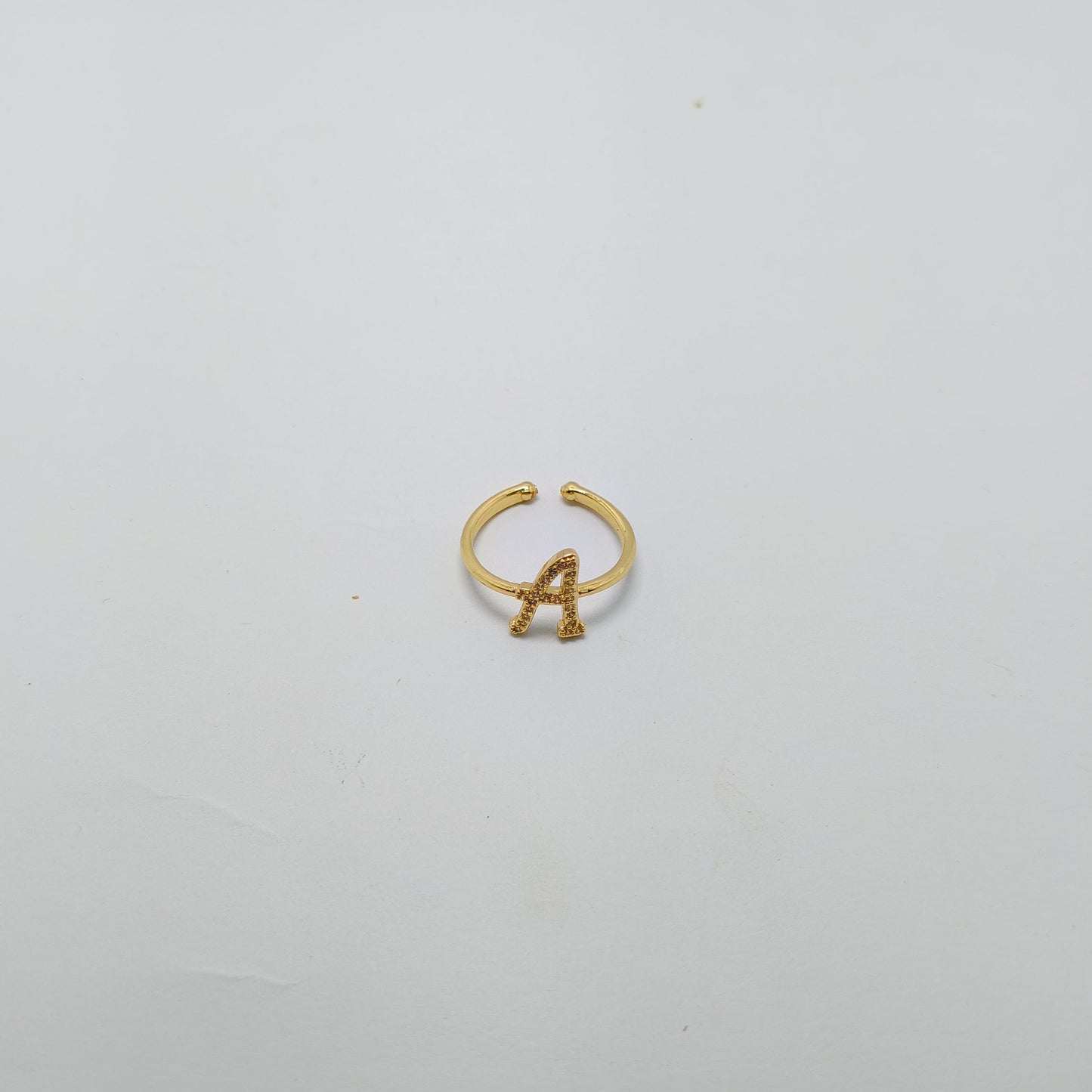 Alphabet Letter Ring