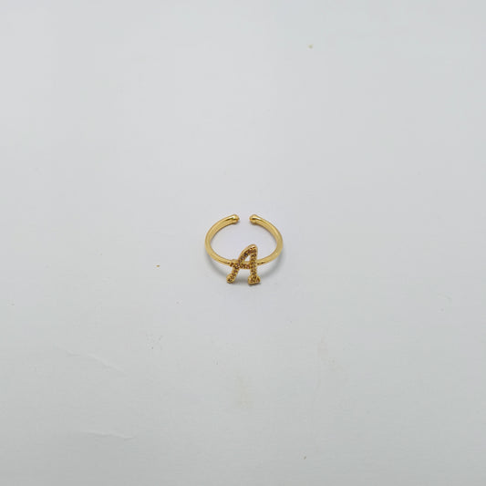 Alphabet Letter Ring