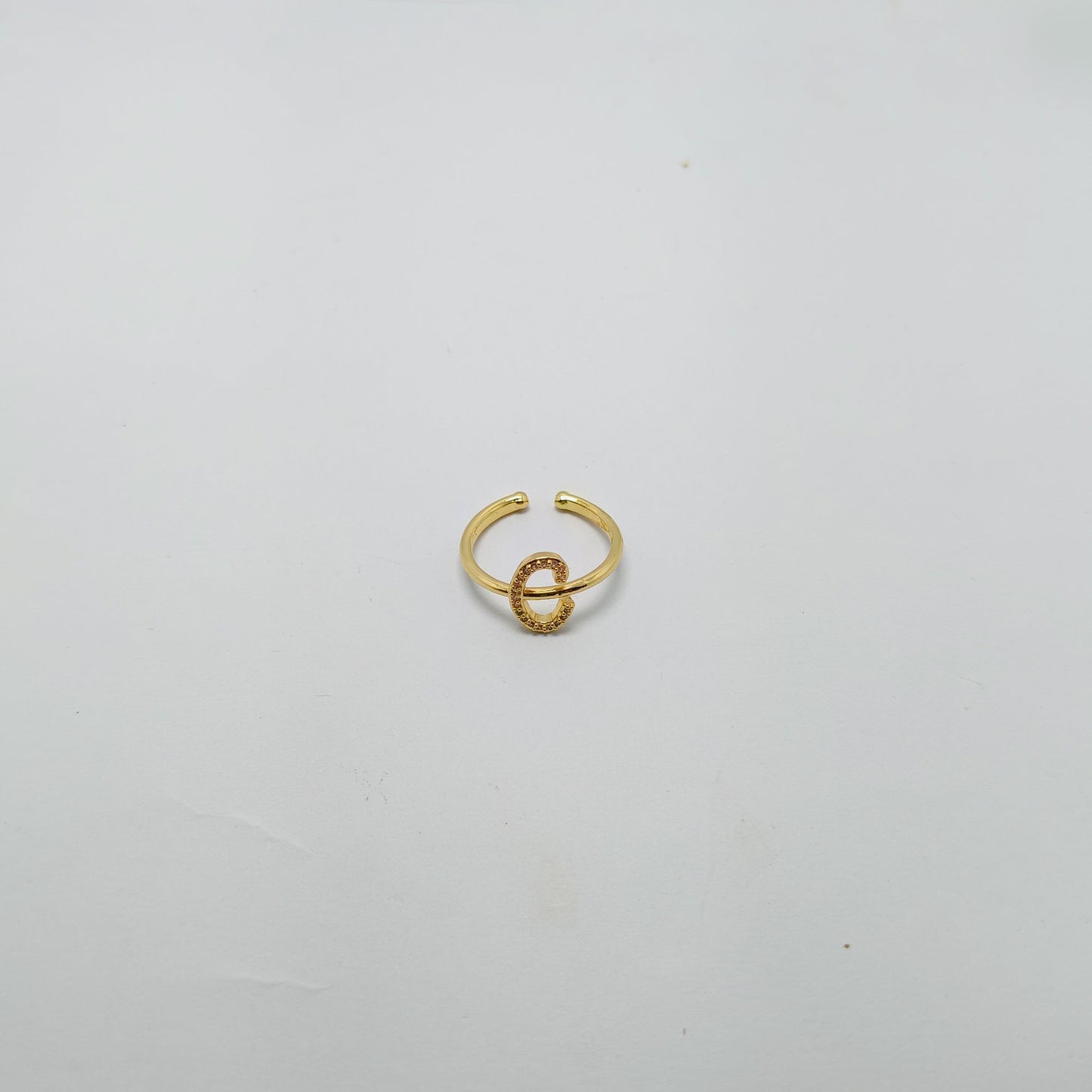 Alphabet Letter Ring