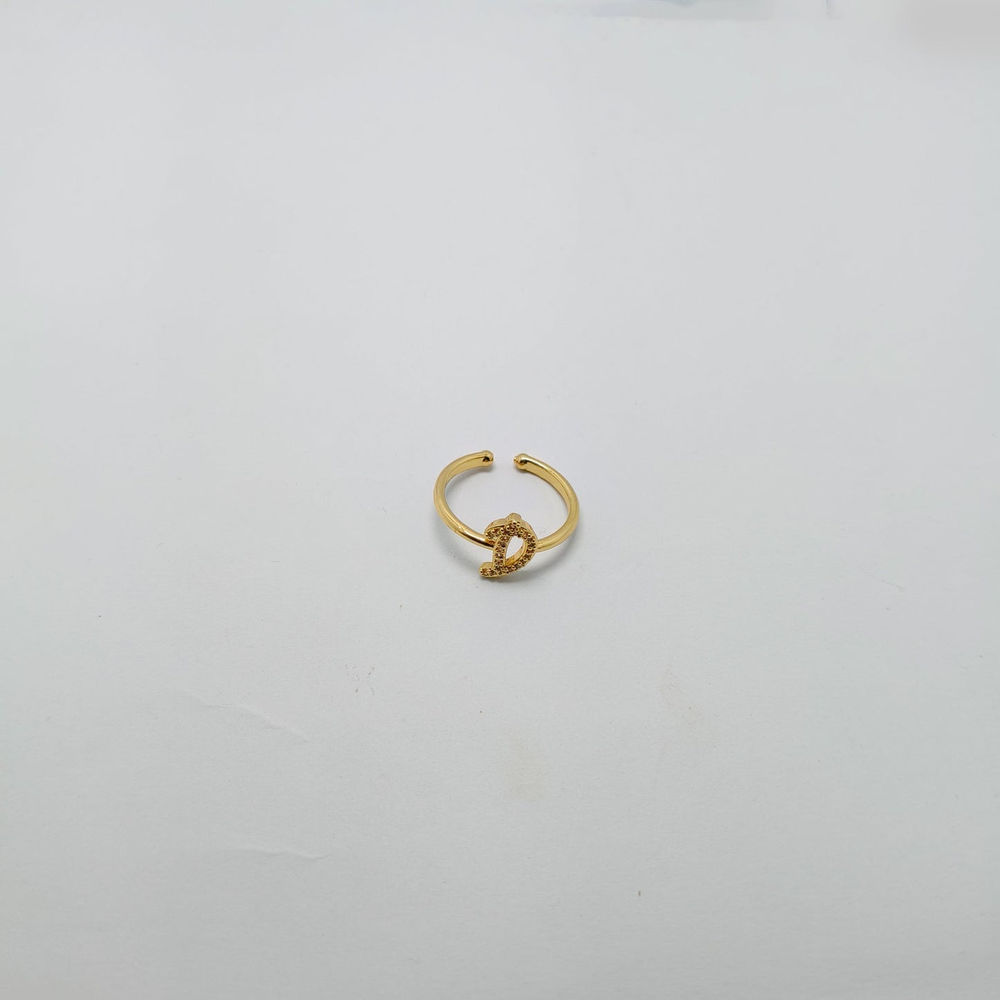 Alphabet Letter Ring