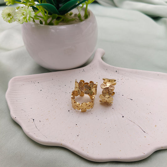 Daisy Cuff Ring