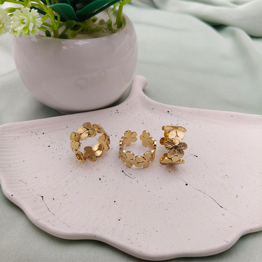 Daisy Cuff Ring