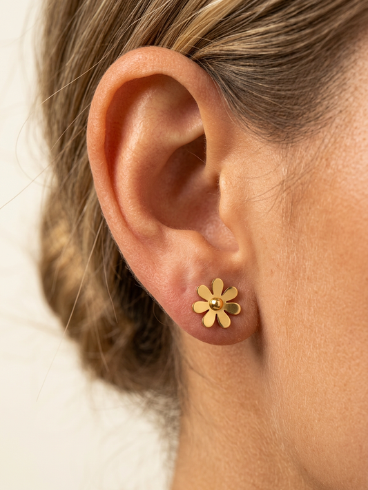 Flower Stud Earrings