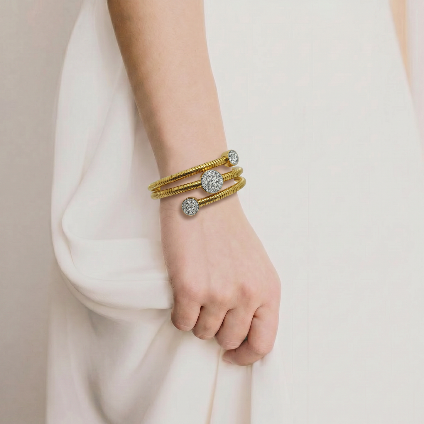 Coil Snake Bracelet