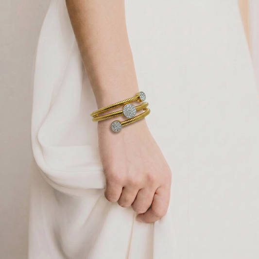 Coil Snake Bracelet