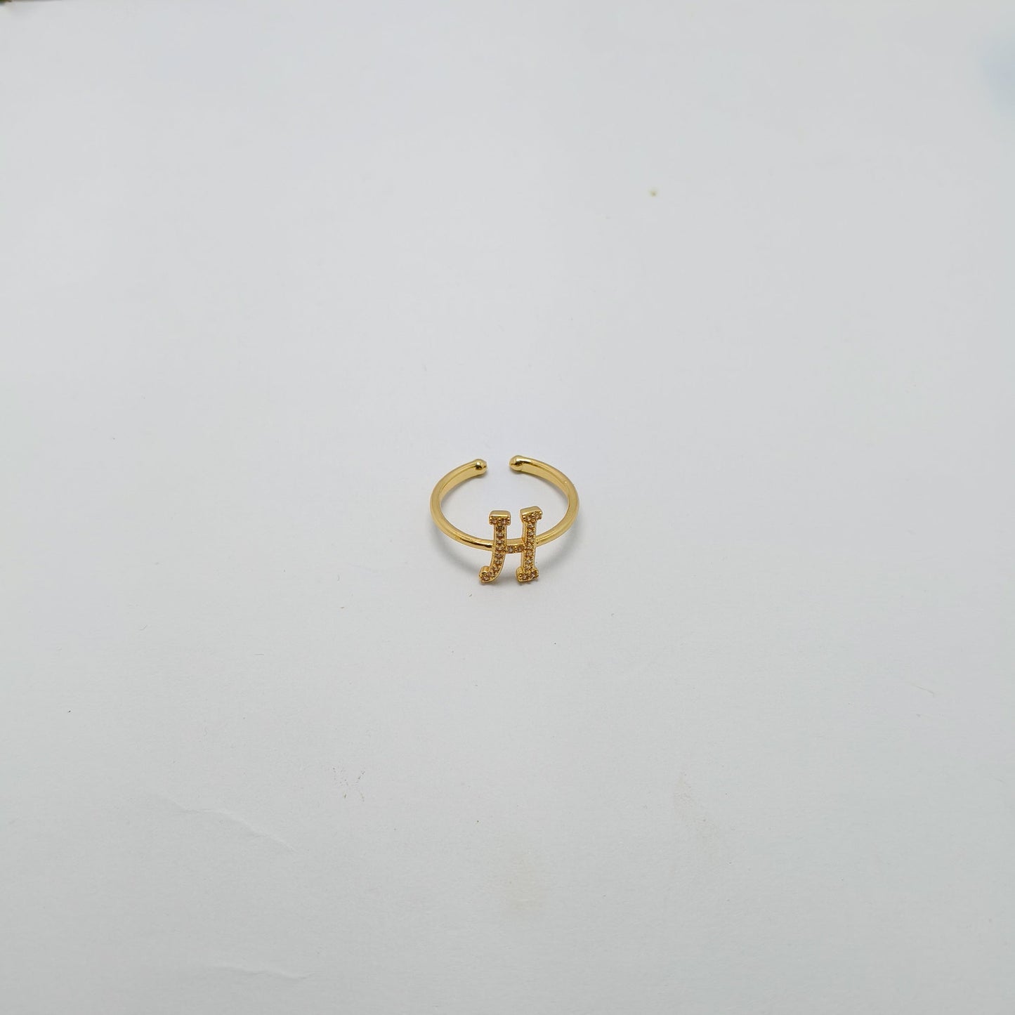 Alphabet Letter Ring