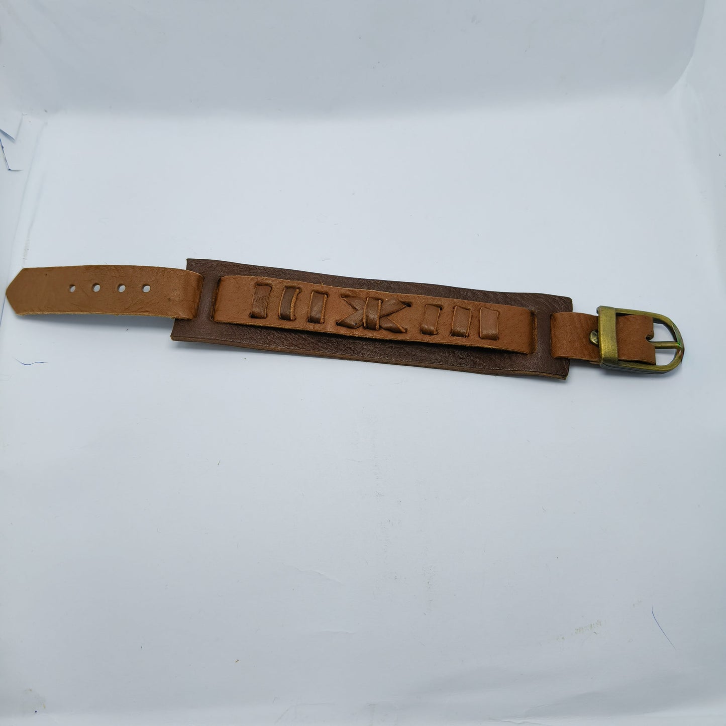 Handmade Leather Cuff Bracelet