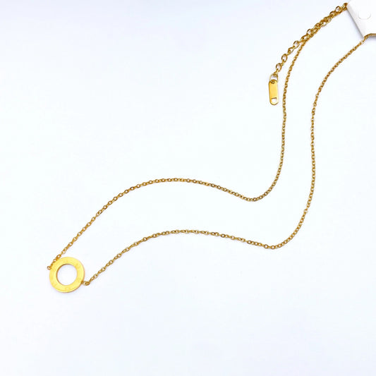 Small Circle Necklace