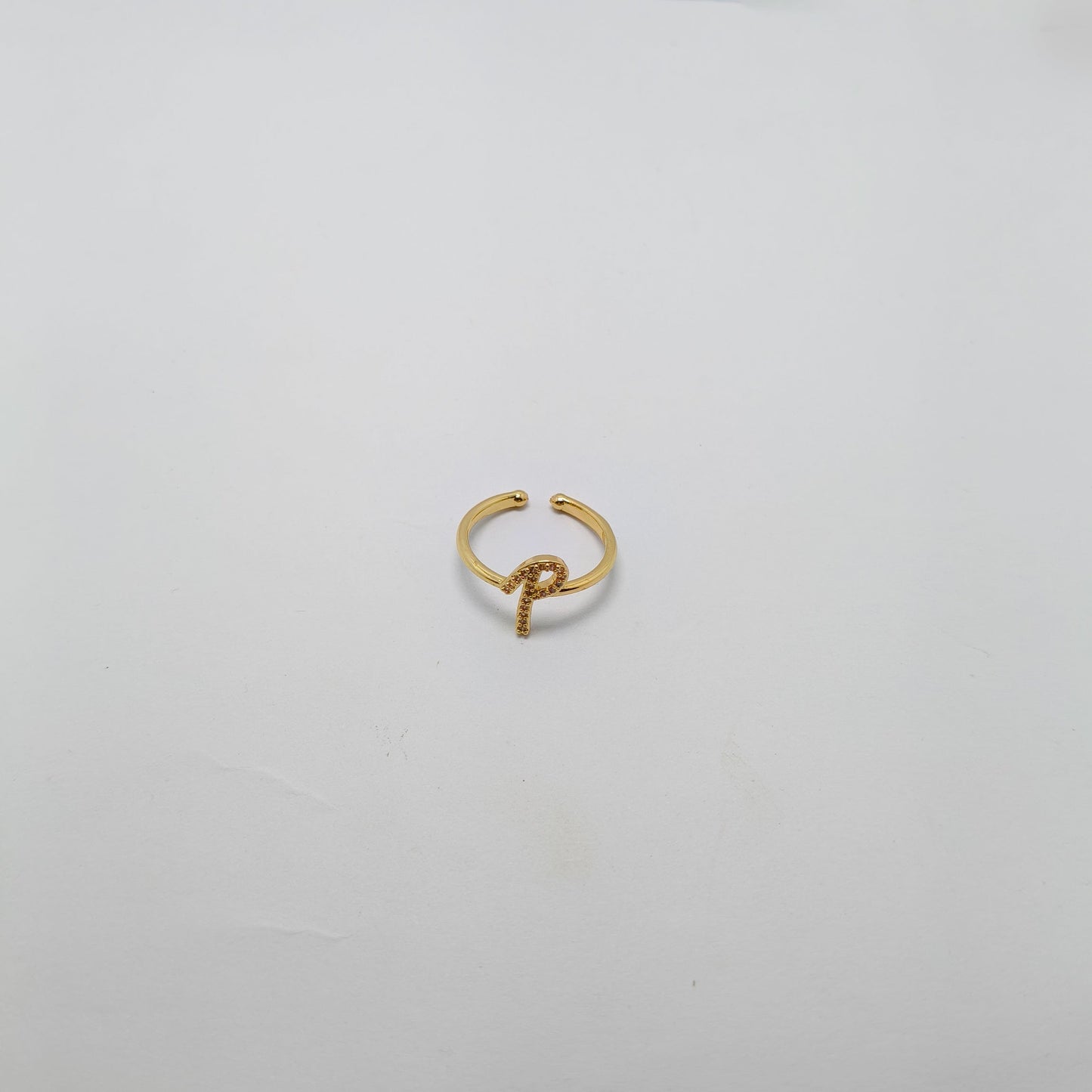 Alphabet Letter Ring