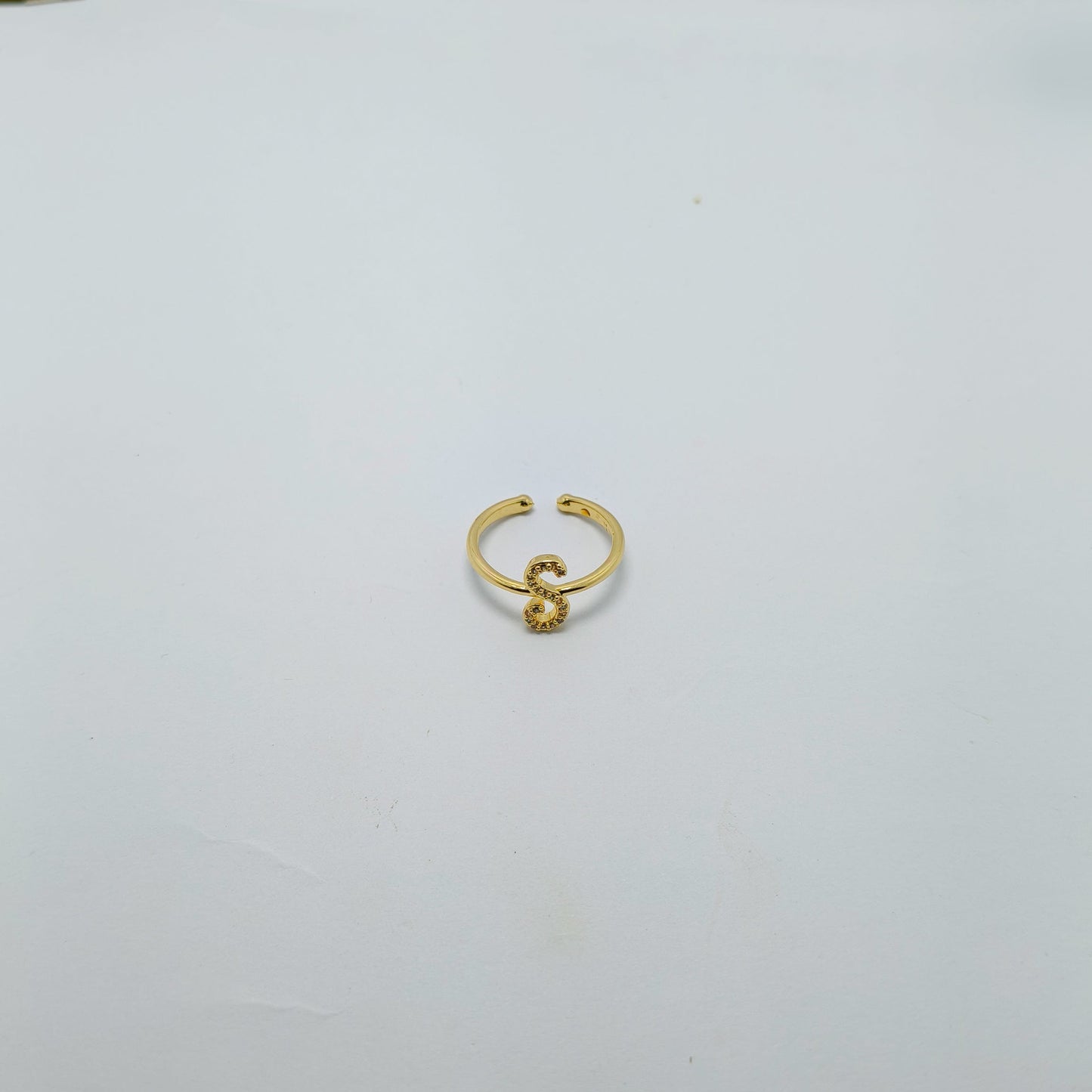 Alphabet Letter Ring
