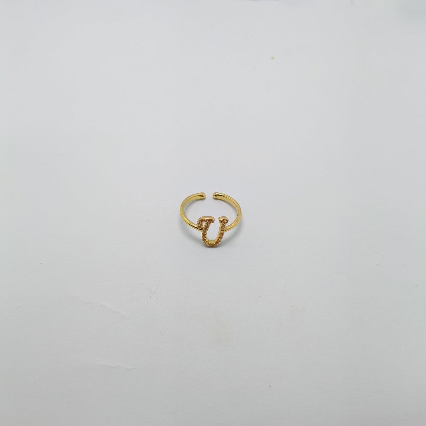 Alphabet Letter Ring