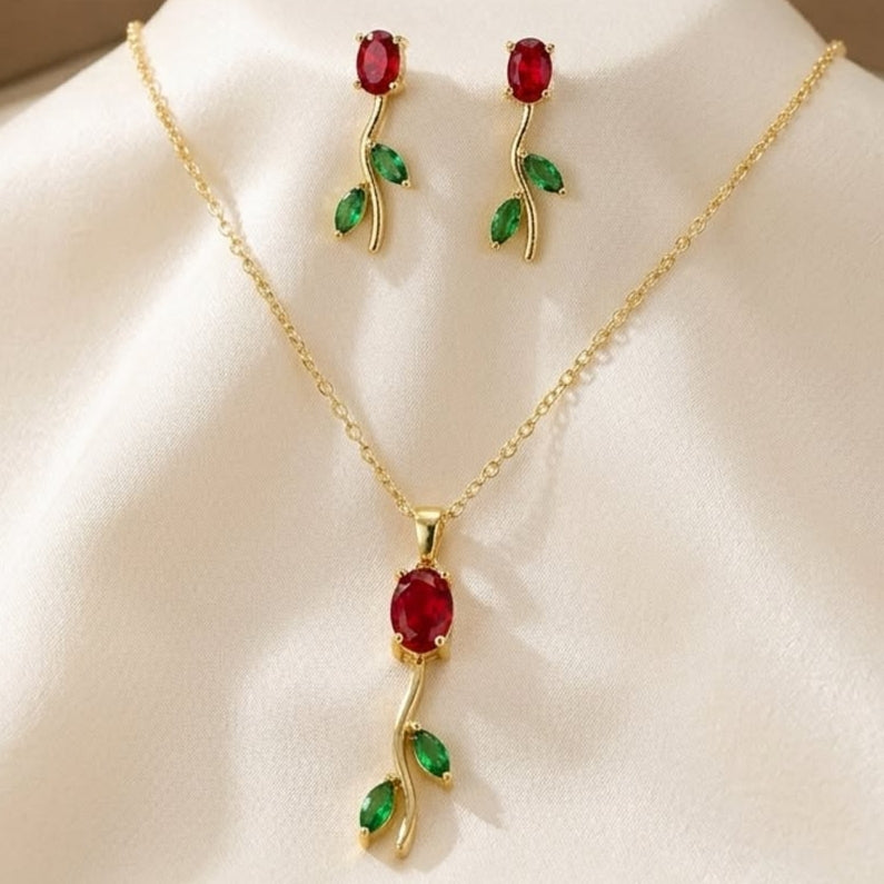 Tulip Pendant Set
